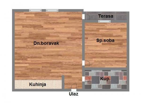 Slika 4 - Dvosoban stan na prodaju, 42m2, 154.500€